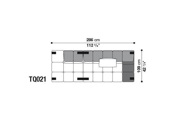 Модульный диван B&B Italia Tufty Time ARCH-00144354 - Вид №55