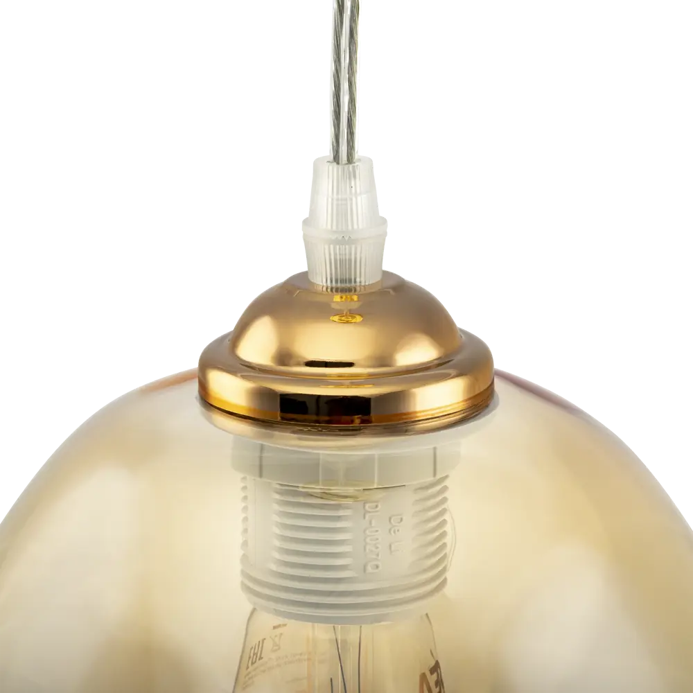 Люстра подвесная Ritter Forli 52536 3 1 лампа Е27 цвет золото STLM-2087574 - Вид №4