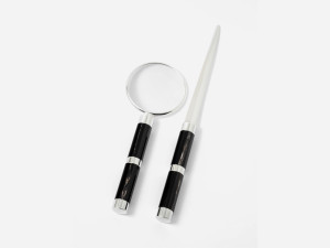 Резак для бумаги / Роговая лупа