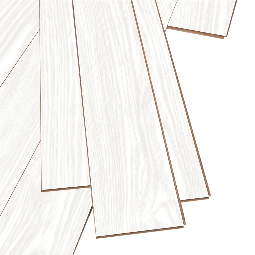 Ламинат Дуб Снежный 33 класс толщина 12 мм с фаской 1.48 м² KRONOSTEP STLM-2126116 - Вид №3