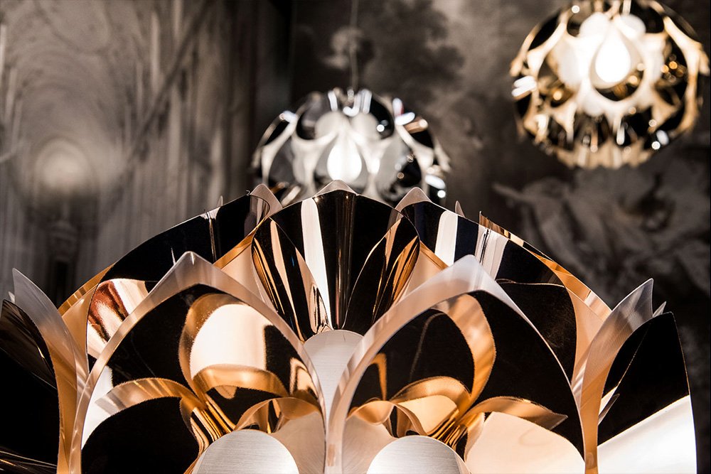 Подвесной светильник FLORA SMALL COPPER от Slamp SLAMP ДИЗАЙНЕРСКИЕ 243578 Коричневый  - Вид №3