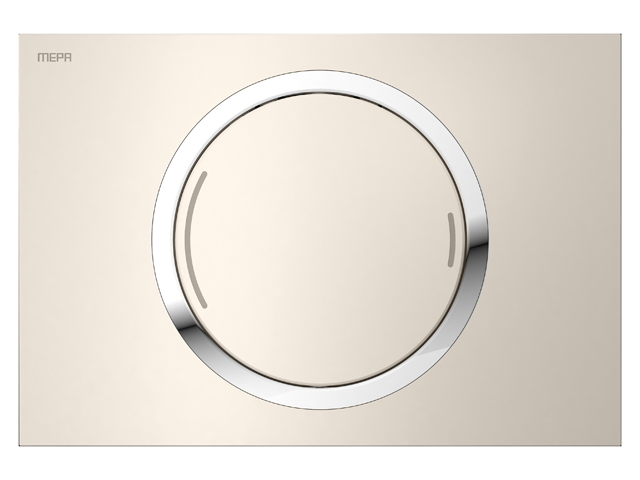 421852 MEPA  Смыв унитаза Кнопка смыва MEPAzero, технология двойного смыва пергамон 