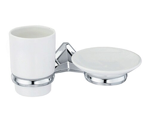 Aller K-1126C Держатель стакана и мыльницы Santreyd  - Вид №1