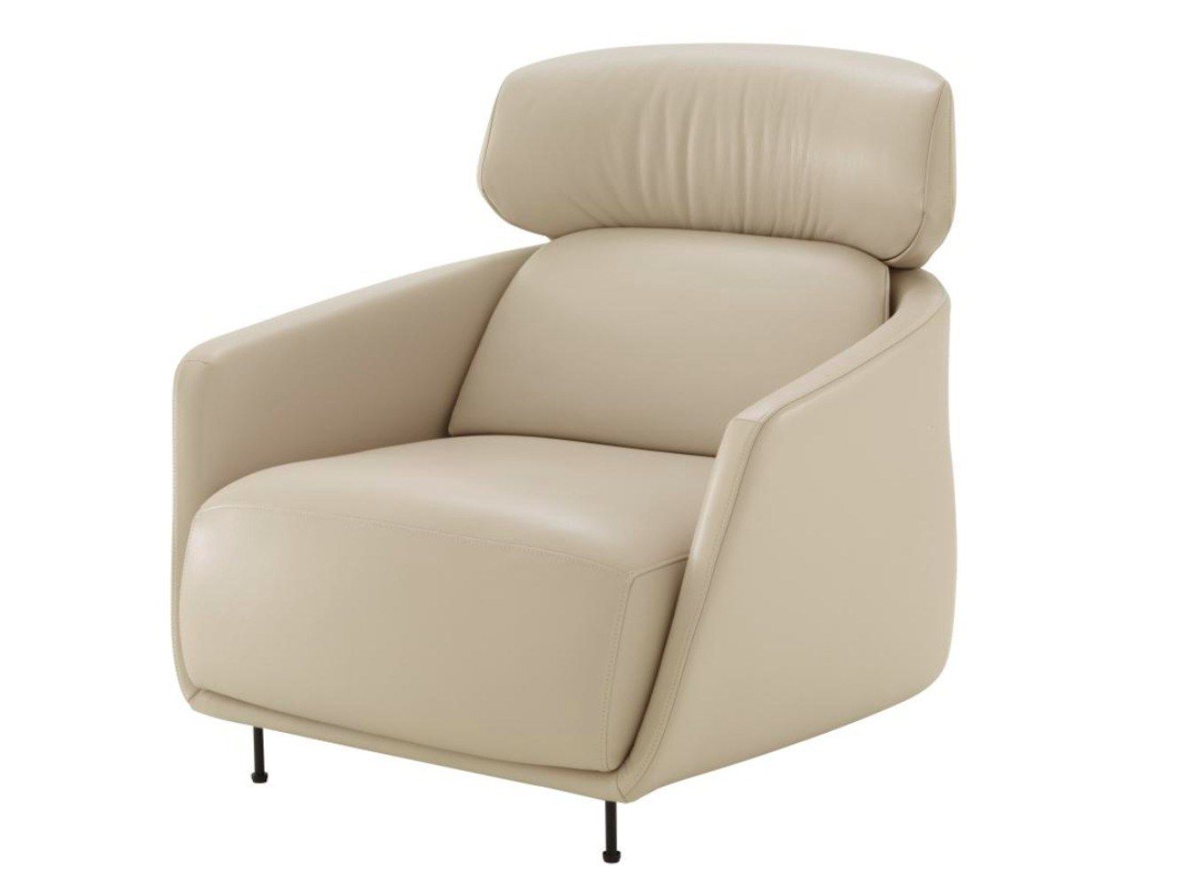 Кожаное кресло с подголовником Ligne Roset Okura ARCH-00025308 - Вид №1