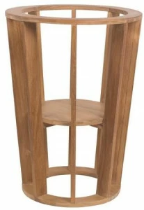 Il Giardino di Legno Круглая деревянная кашпо Remix Rmix0869