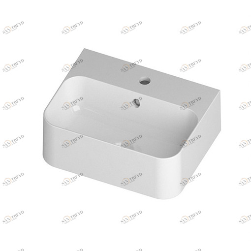 SL04535101 Подвесная раковина настенная овальная Disegno Ceramica  белая 