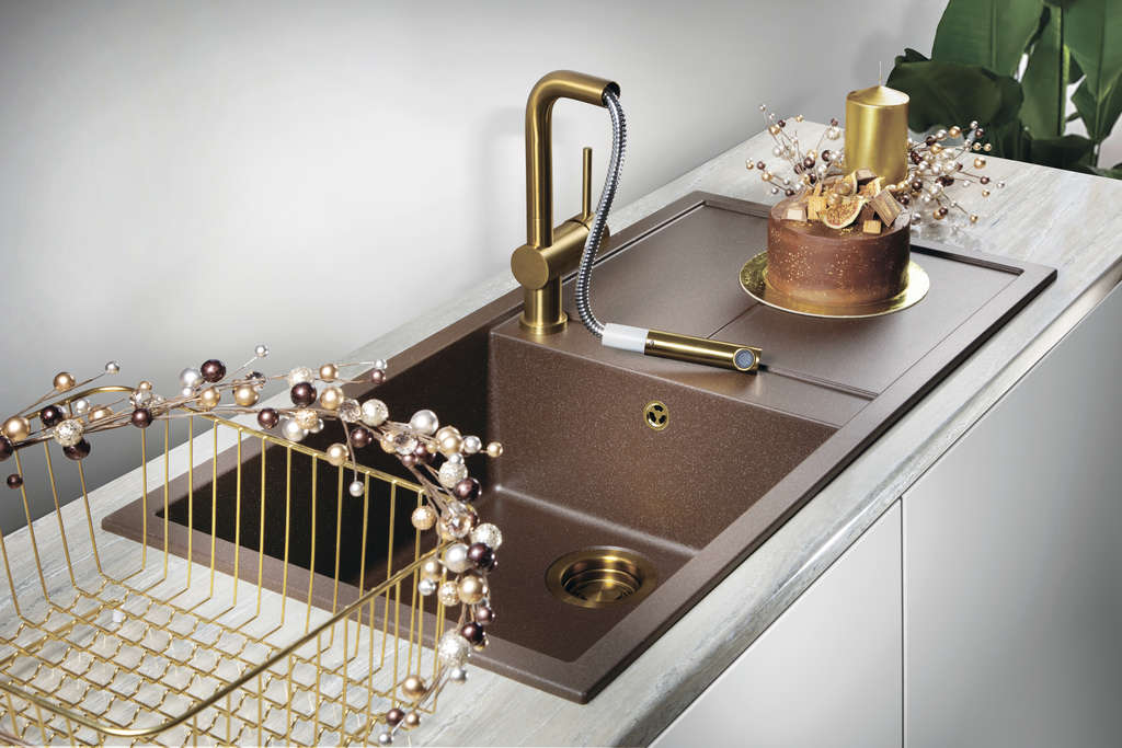 Кухонная мойка Sumi 86 BL OMOIKIRI 4993646 - Вид №3