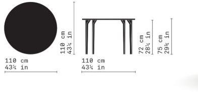 Very Wood Круглый деревянный стол Simple sun-id-1362940 - Вид №6
