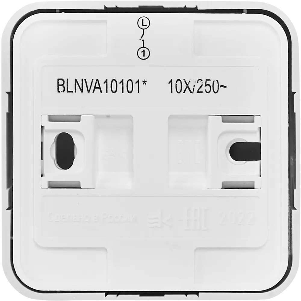 Выключатель накладной Schneider Electric Blanca 10 А 1 клавиша цвет белый SYSTEME ELECTRIC STLM-2129329 - Вид №2
