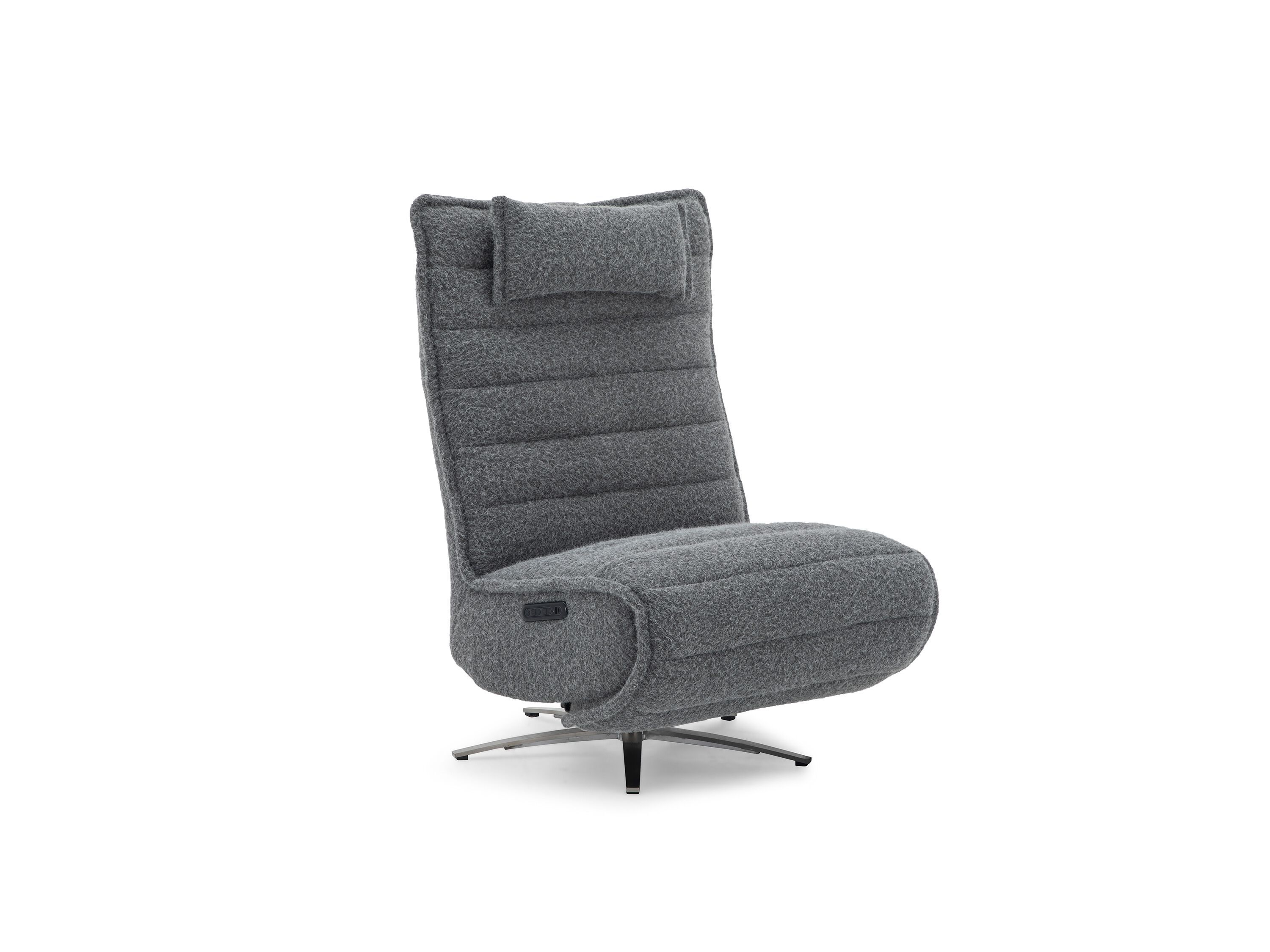 Кожаное вращающееся кресло с электрическим движением CAMPO DE' FIORI MUSE ARCH-00047950 - Вид №9