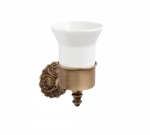 Gentry Home Настенный керамический подстаканник Ivy Бронза GH100567