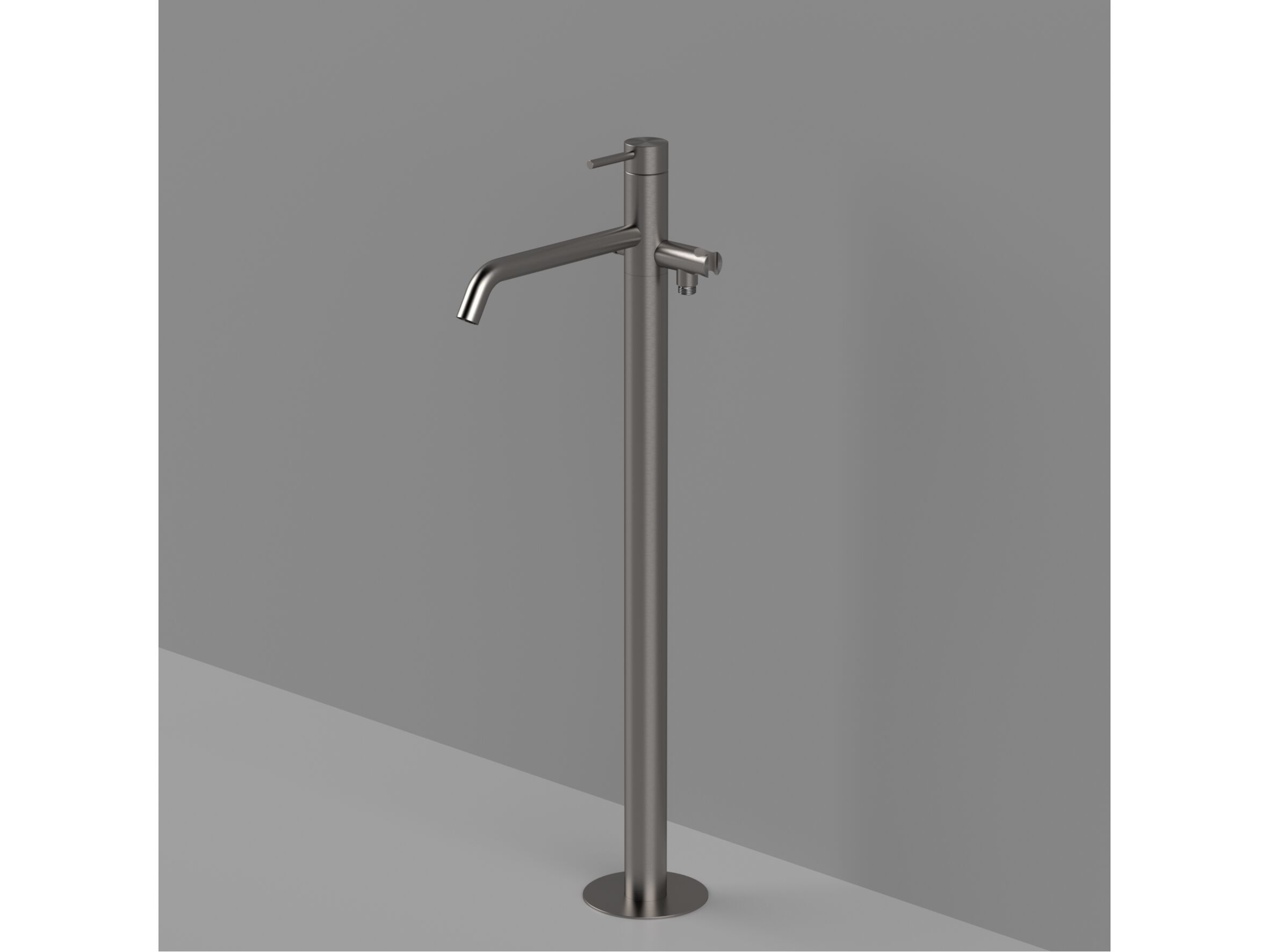 Смеситель для ванны из нержавеющей стали с ручным душем Radomonte Dex ARCH-00002717 - Вид №1