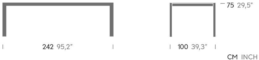 Kettal Садовый стол из алюминия Landscape sun-id-1458890 - Вид №2