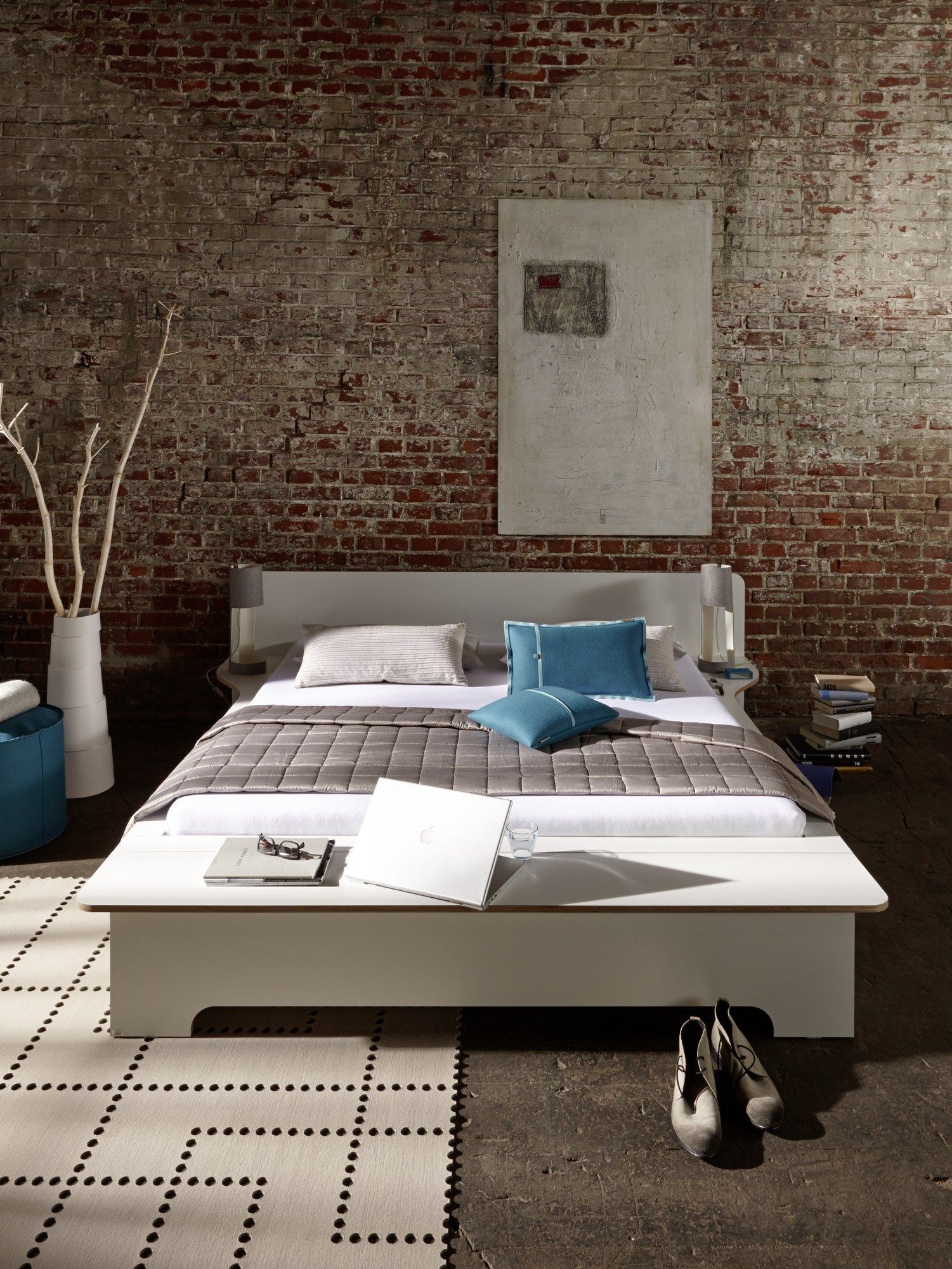 Двуспальная кровать из фанеры Müller Small Living самолет ARCH-00138117 - Вид №4