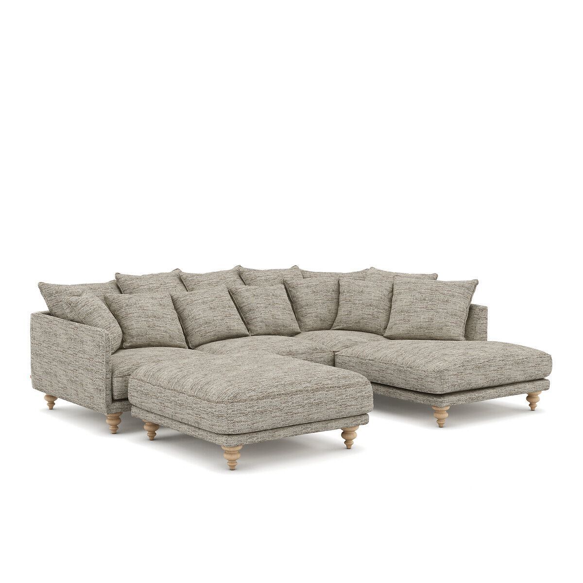 Бархатная мягкая подставка для ног AMPM Lazare ARCH-00107482 - Вид №7