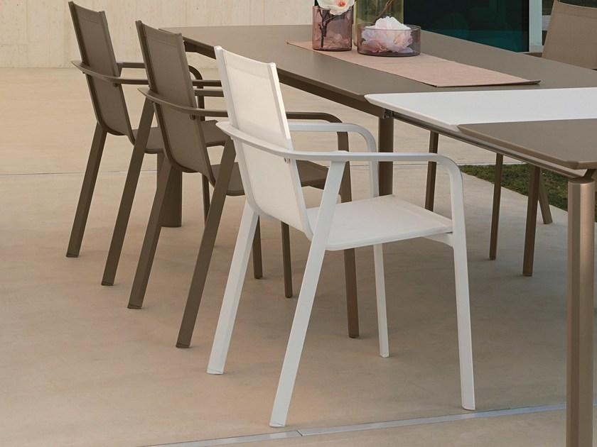 Talenti Штабелируемый садовый стул со встроенной подушкой Milo Mlotxpp - Вид №1