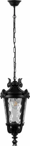 Уличный светильник потолочный 46х23х23 см черный "Прага" 11373 FERON ПОД СТАРИНУ, ФОНАРЬ 00-3955782 Черный