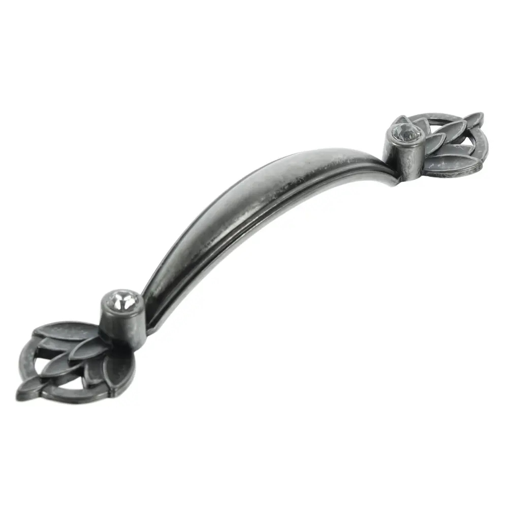 Мебельная ручка-скоба RS418BAZ.4 96 мм глянцевый хром BOYARD STLM-2091126