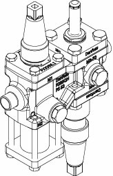 Danfoss ICF 15 — многофункциональные клапанные станции ICF 15-4-18H (20 DIN) Клапан-регулятор у 027L4550  - Вид №15