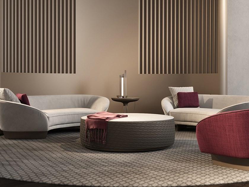 Reflex Круглый кожаный пуф sun-id-1486516 - Вид №2