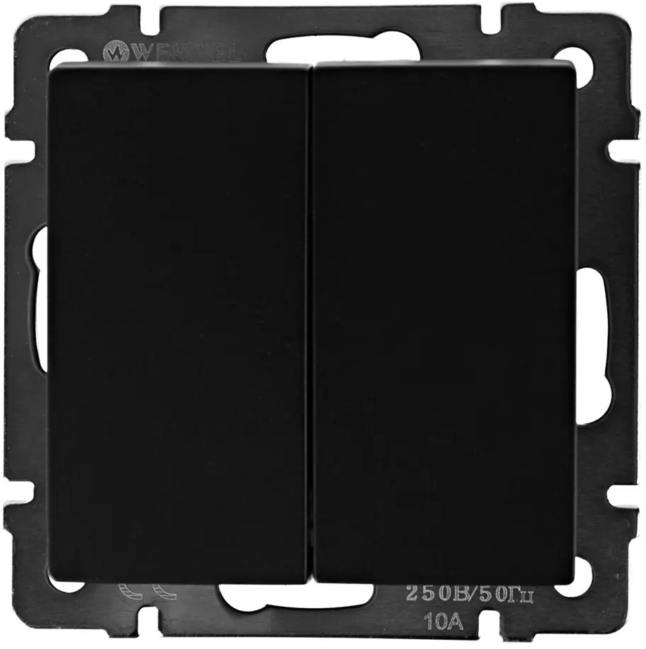 Проходной выключатель WERKEL 2-клавишный для управления светом из разных точек 17784067