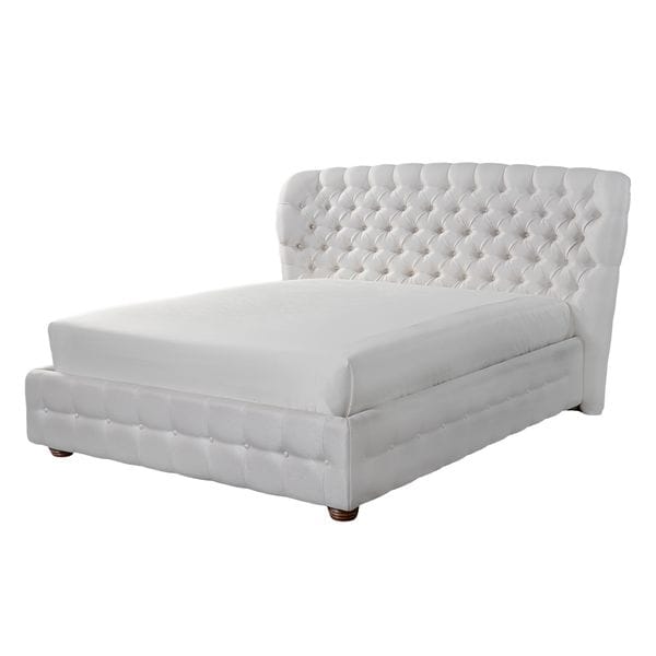 Кровать двуспальная 160х200 белая Bellucci UNICO ДИЗАЙНЕРСКИЕ 248940 Белый  - Вид №1