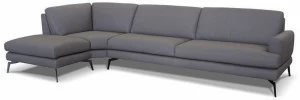 Rossini Sofas Секционный угловой диван в коже Narciso