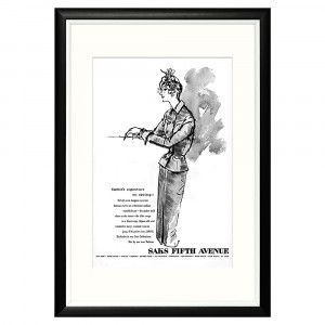 417320245_1818 Арт-постер «Saks Fifth Avenue» Object Desire