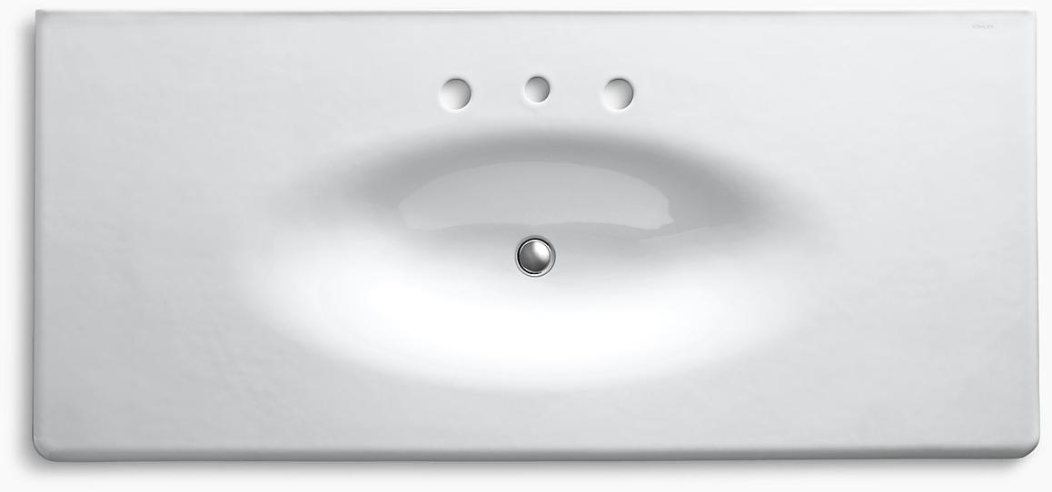 K-3053-8-95 Накладная раковина на столешницу  прямоугольная Kohler  - Вид №2