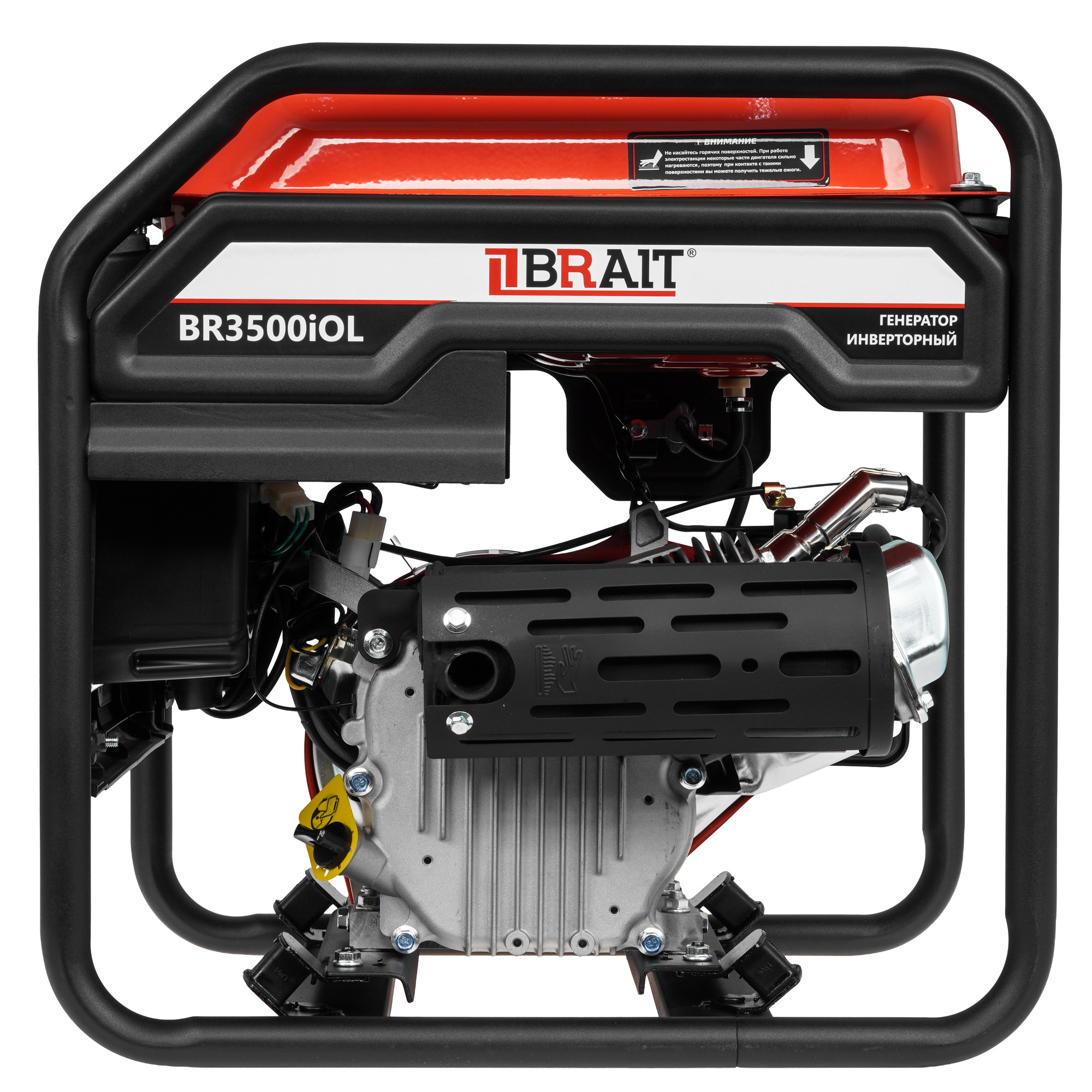 Электрогенератор   бензиновый Brait BR3500iOL 9230917 STDN-0120124 - Вид №8