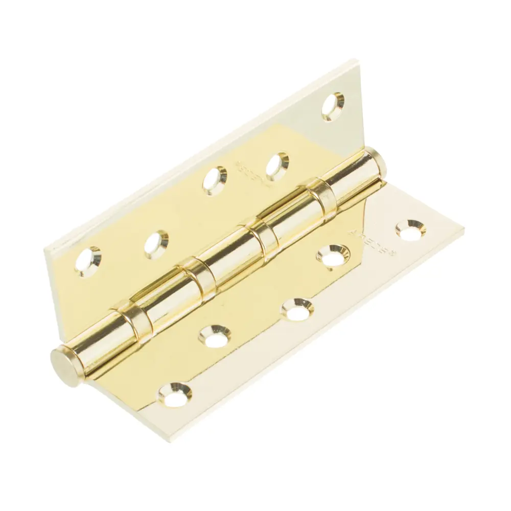 Петля универсальная Apecs 120x80x3 мм сталь цвет матовое золото STLM-2038821 - Вид №1