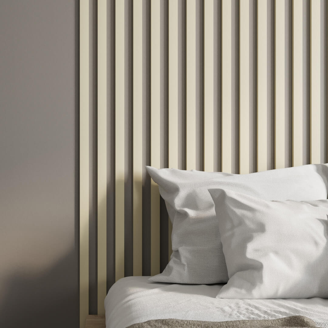 Интерьерная Рейка МДФ STELLA Планкен De Luxe Palomino 16*60*2700 (уп.6 шт.) STSR-833 - Вид №1