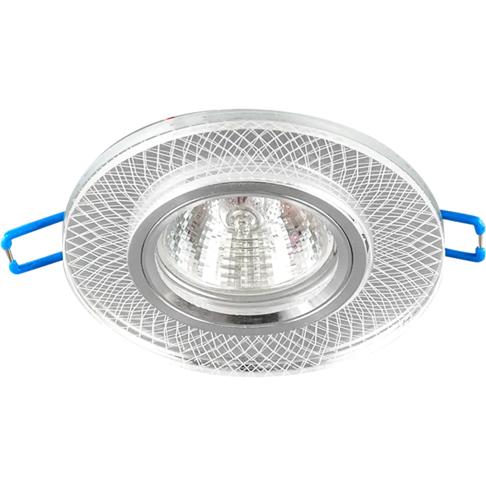 Светильник точечный встраиваемый DLS-L153 с LED-подсветкой под отверстие 65 мм, 1.7 м², цвет прозрачный Fametto STLM-2165420 - Вид №4