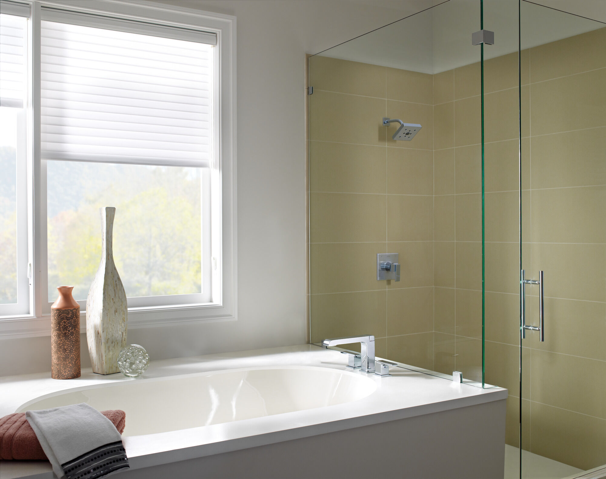 T2767-SS Римская ванна Delta Faucet Ara Нержавеющая сталь - Вид №1