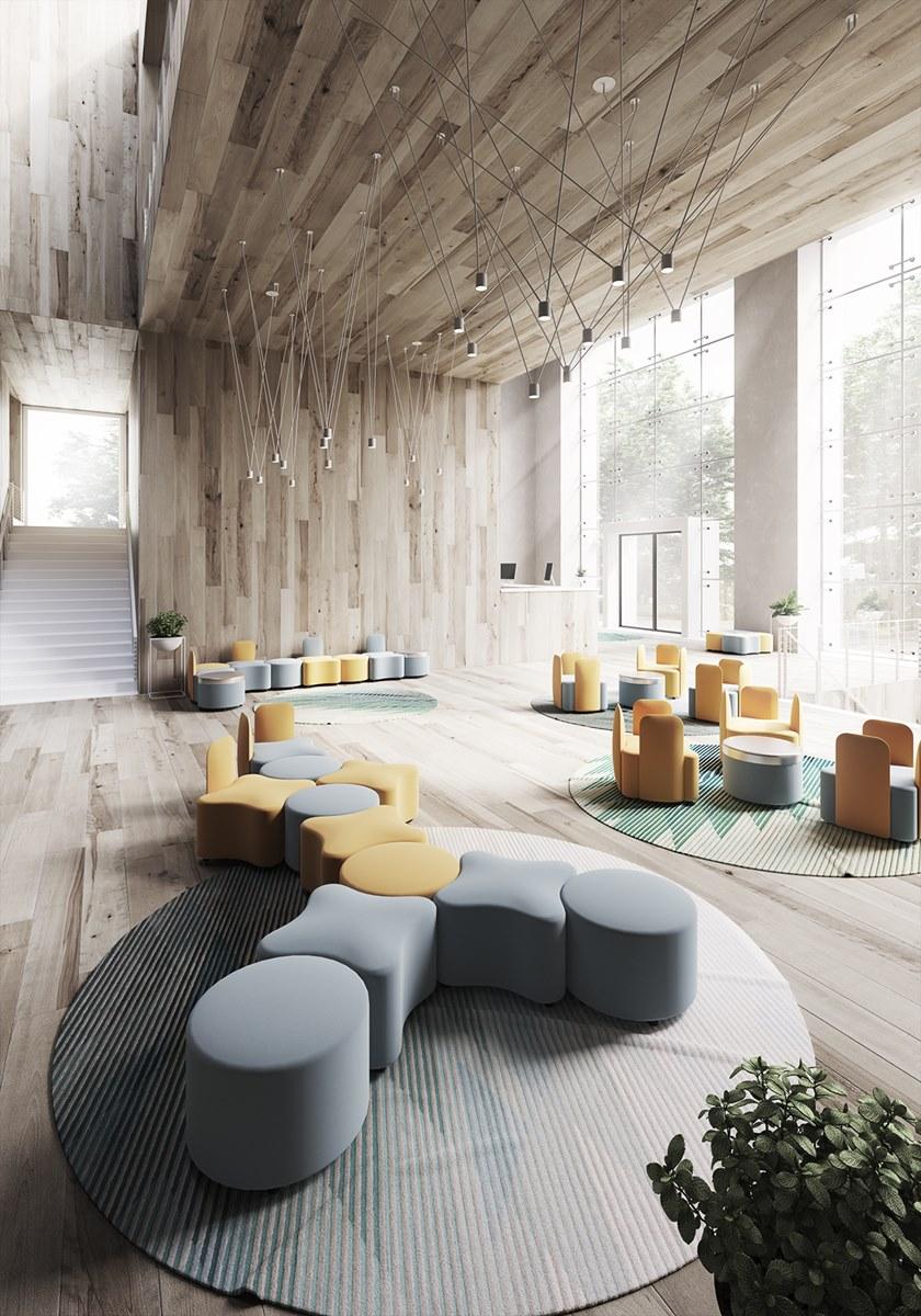 Kastel Низкий круглый журнальный столик K2 sun-id-1498498 - Вид №2