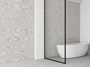 Геометрические обои ПВХ бесплатно, экологически чистые, моющиеся