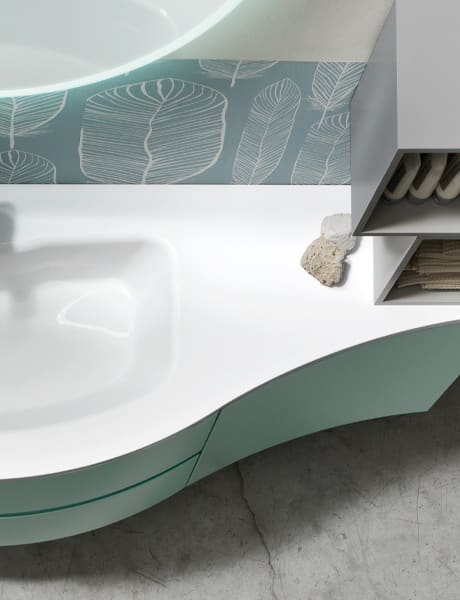 Mineralguss Arcombagno Collezione vasche da bango  Планы и топы STISR196