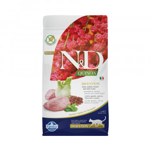 ПР0050168 Корм для кошек N&D Quinoa Line беззерновой при заболеваниях ЖКТ ягненок сух. 1,5кг Farmina