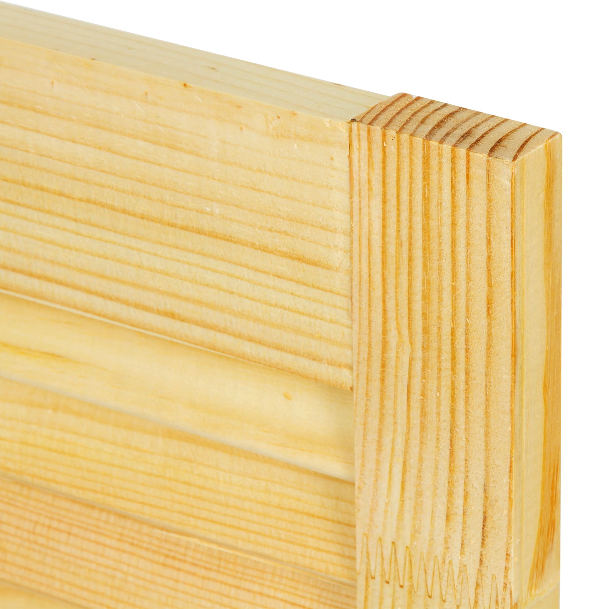 15312120 Дверка жалюзийная 715х494х20 мм хвоя сорт А Santreyd  - Вид №2