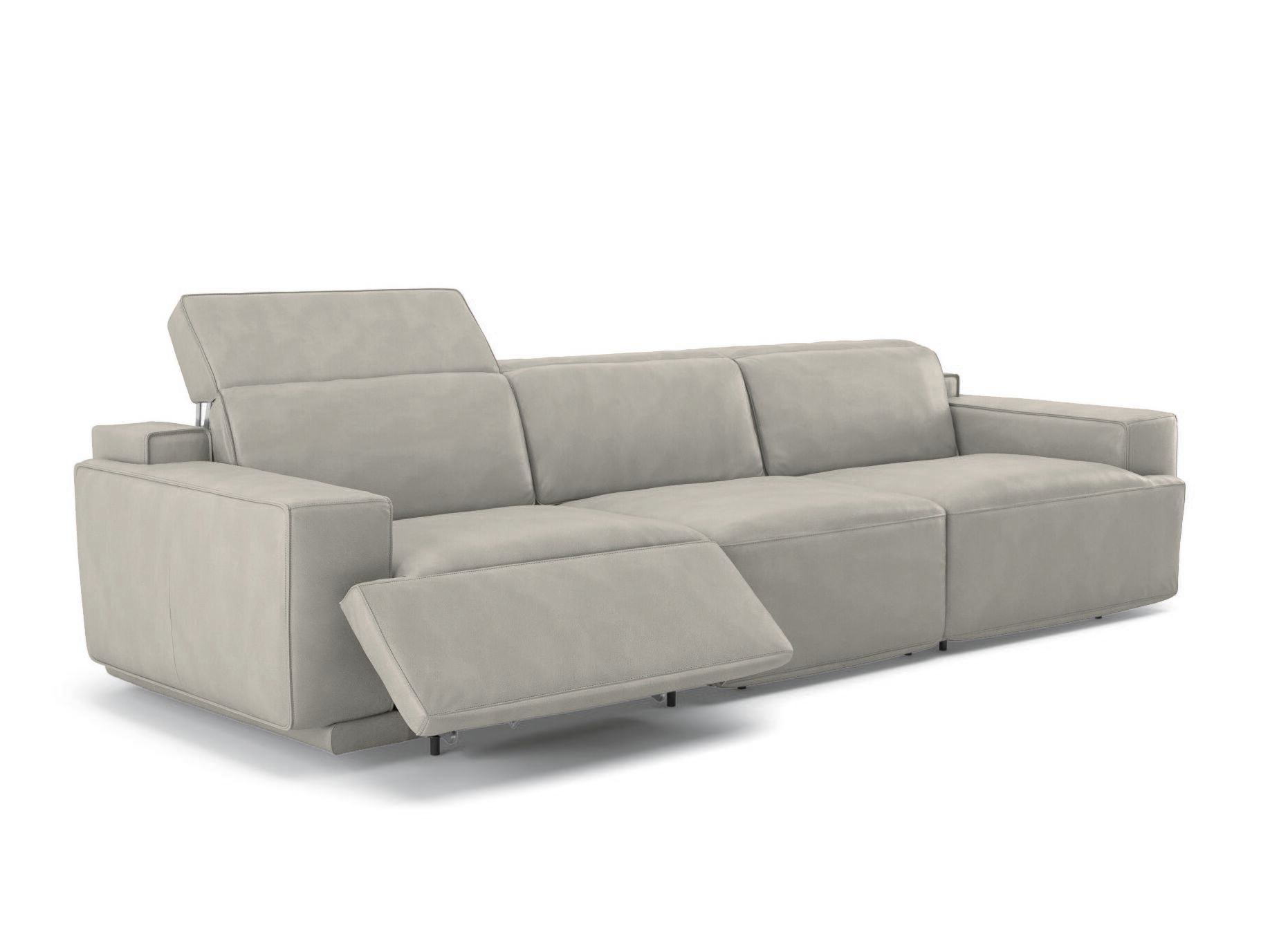 3-местный кожаный диван с откидной спинкой Natuzzi Italia IAGO ARCH-00124002 - Вид №2