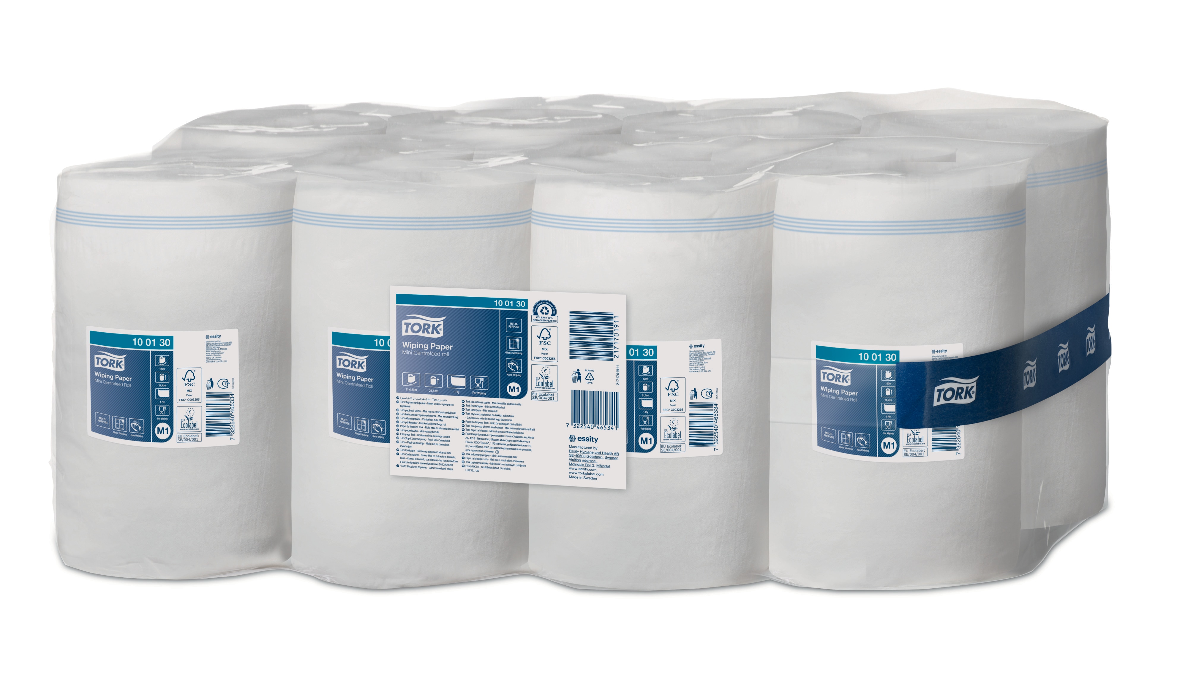 10013038 Бумажная салфетка для легких загрязнений Tork  - Вид №1