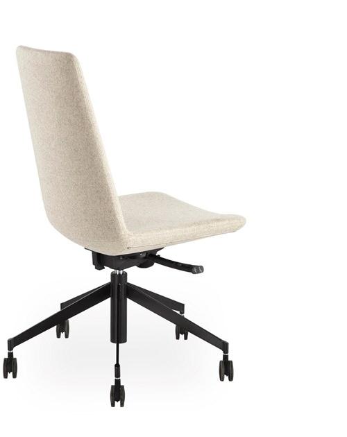 B&T Design Офисное кресло из ткани с 5 спицами на колесиках Zone sun-id-1471234 - Вид №2