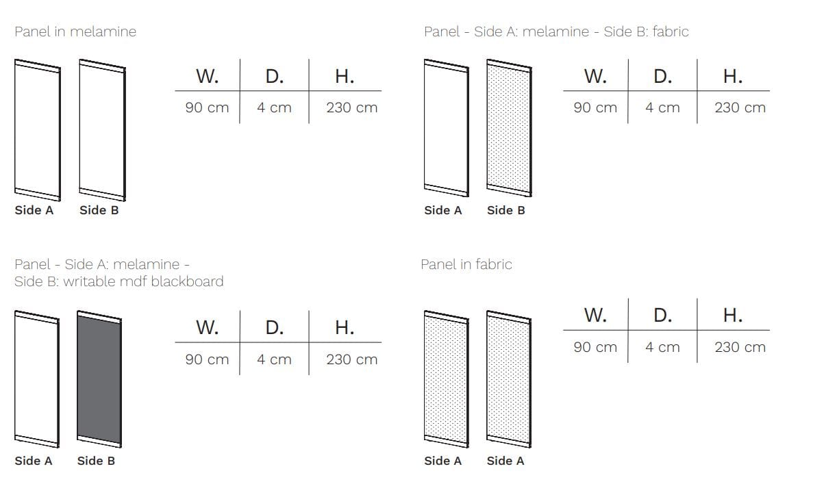 Передвижная стена для офиса FREZZA Pal System ARCH-00022648 - Вид №33