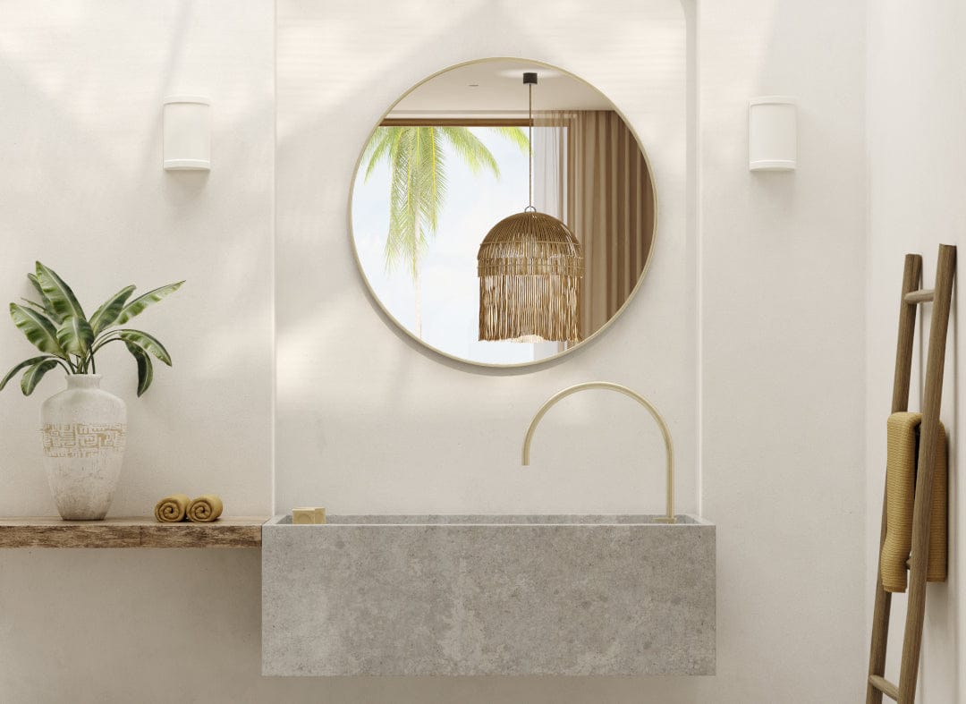 Одиночный подвесной умывальник из натурального камня COCOON Piet Boon ARCH-00052049 - Вид №4