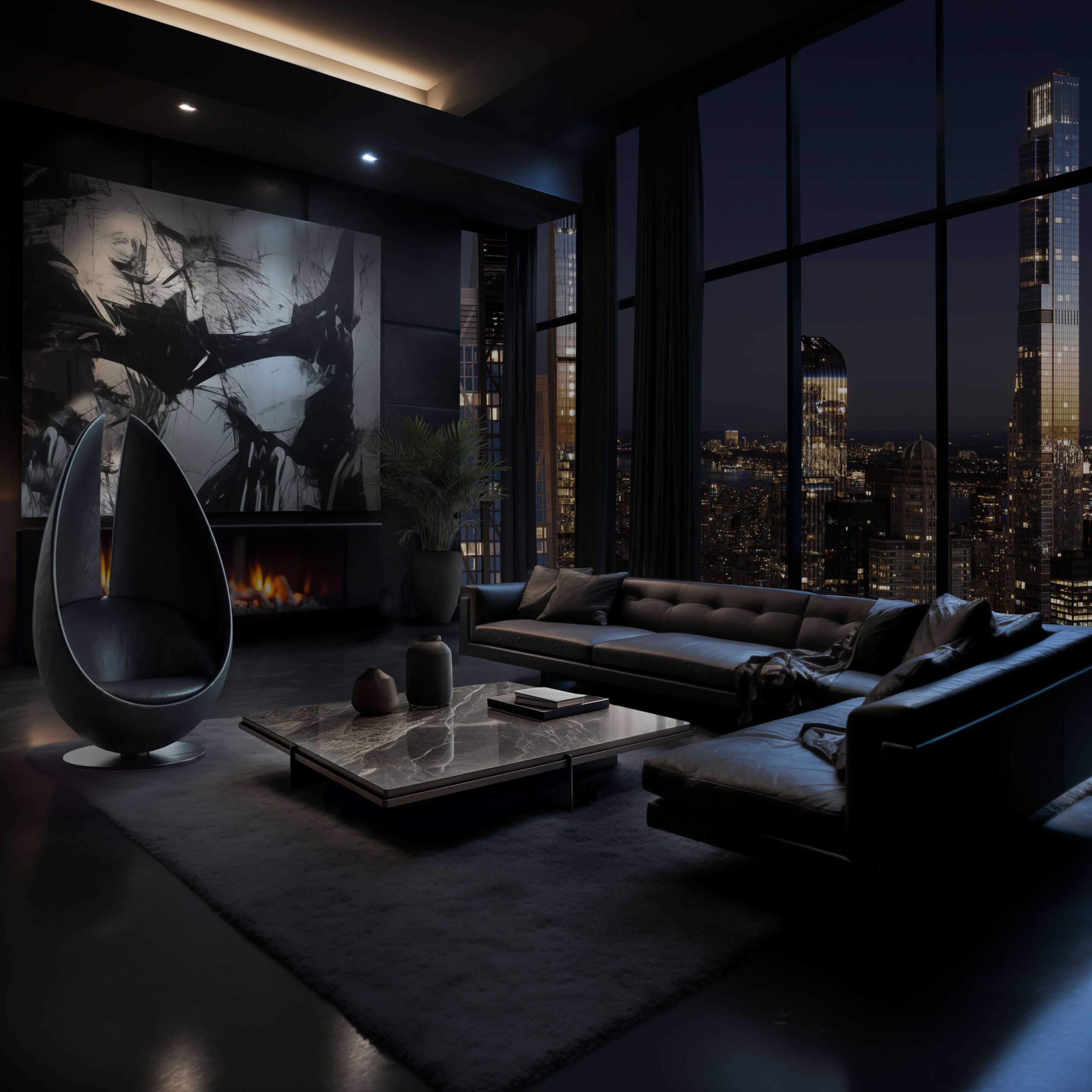 Кожаное кресло Wayne Enterprises Home Collection WE-003/H ARCH-00090846