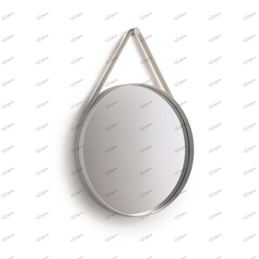 Зеркало Strap настенное D50 серое Hay 500011