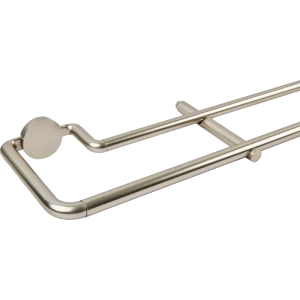 Двухрядный карниз Sombrio для портьер и тюля 200-360 см 84407373