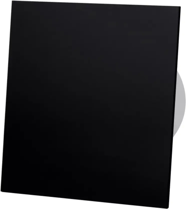 91668415 Вентилятор осевой вытяжной Airroxy dRim 100 HS 01-162 D100 мм 26 дБ 93 м³/ч обратный клапан таймер датчик влажности цвет чёрный глянец STLM-0850731