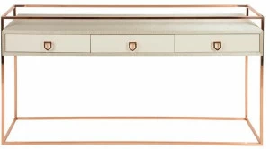 Stylish Club Прямоугольная консоль из металла и дерева с ящиками Cocktail Scf.c01