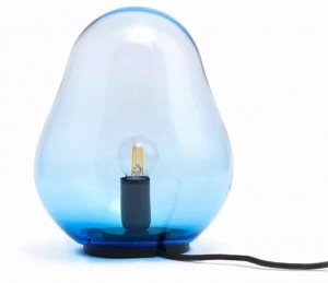 ELOA Настольная лампа с прямым светом ручной работы из дутого стекла Dwarf planet